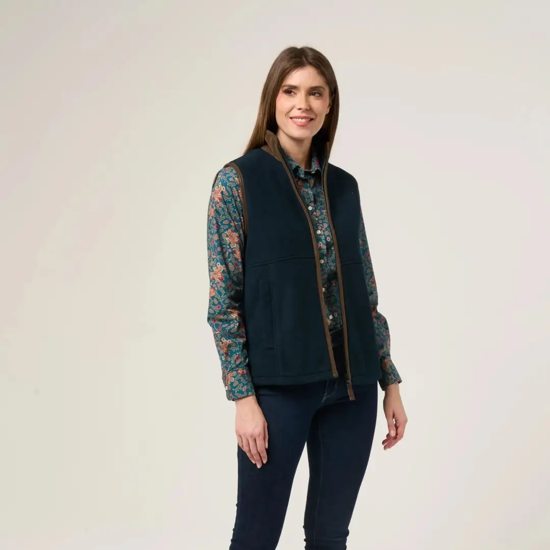 Alan Paine Aylsham Ladies Fleece Gilet - Image 6