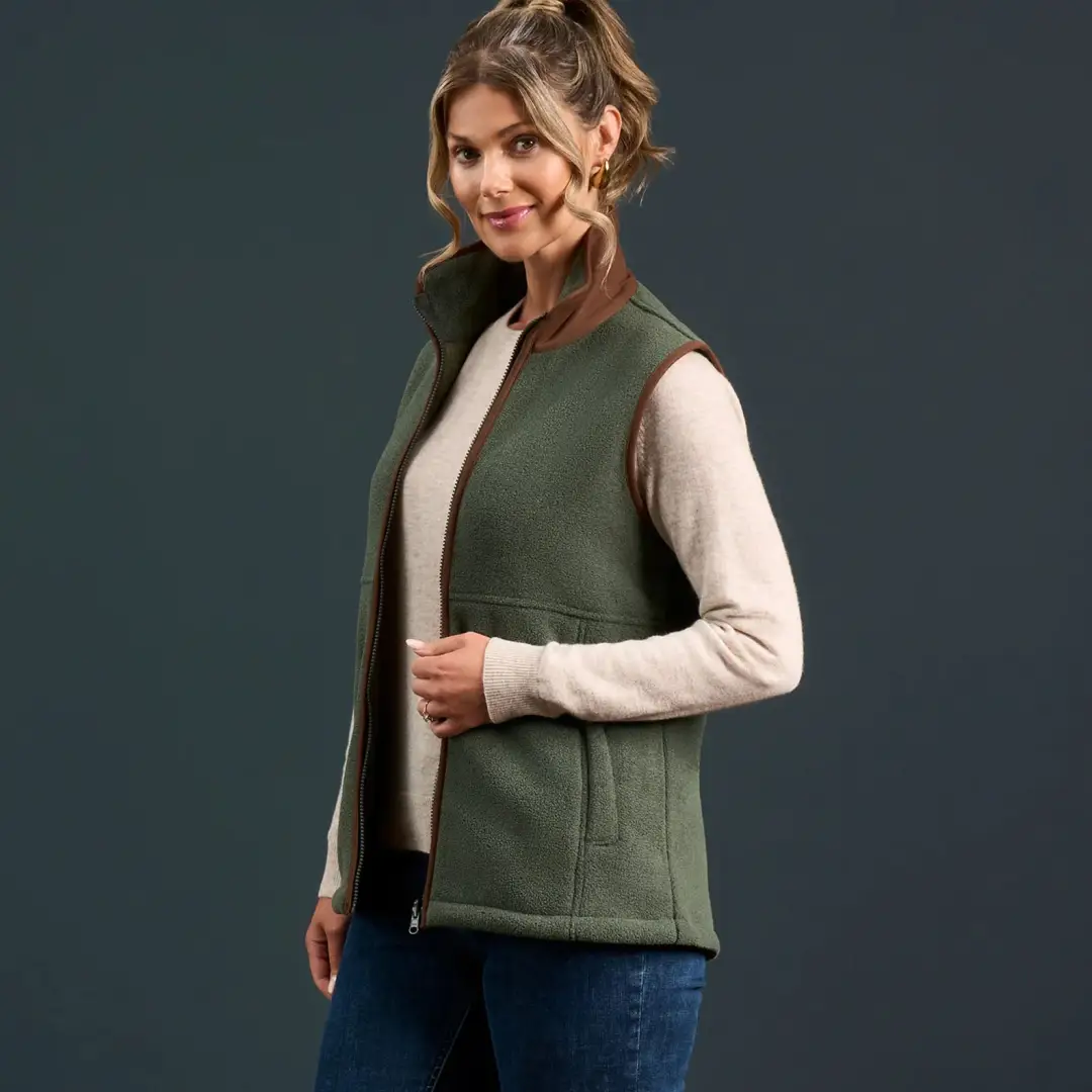 Alan Paine Aylsham Ladies Fleece Gilet - Image 2