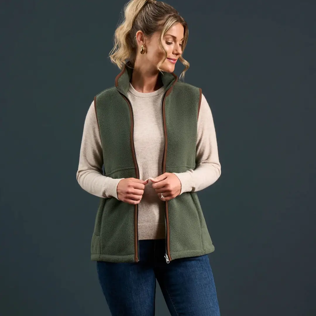 Alan Paine Aylsham Ladies Fleece Gilet - Image 5