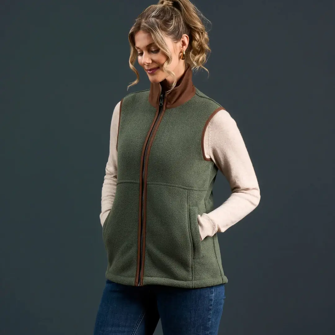 Alan Paine Aylsham Ladies Fleece Gilet - Image 6