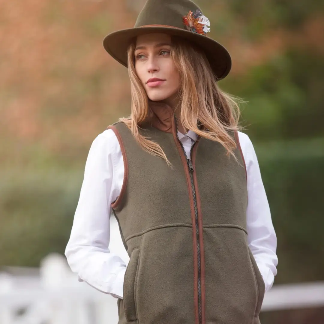 Alan Paine Aylsham Ladies Fleece Gilet - Image 3