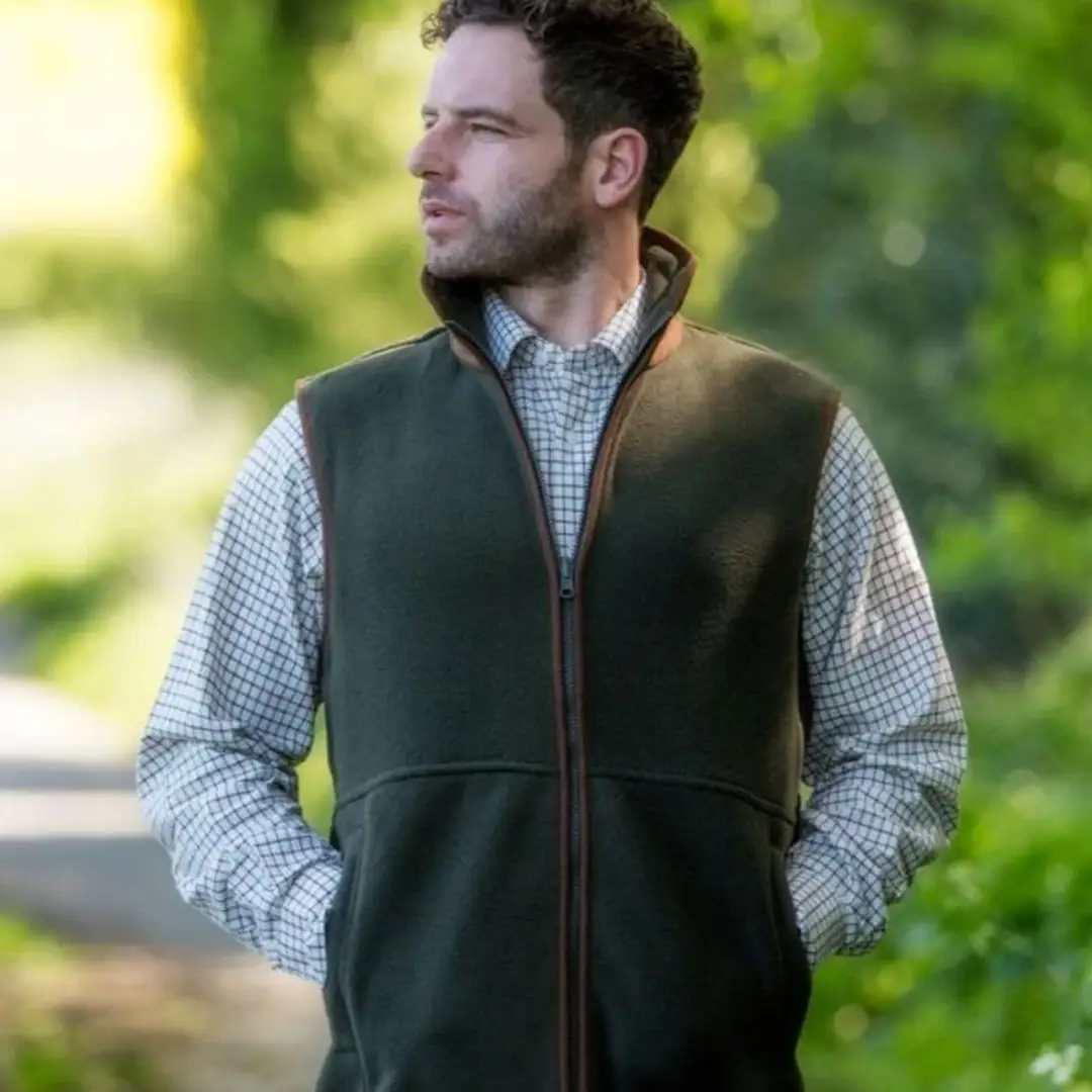 Alan Paine Aylsham Men's Fleece Gilet - Image 2