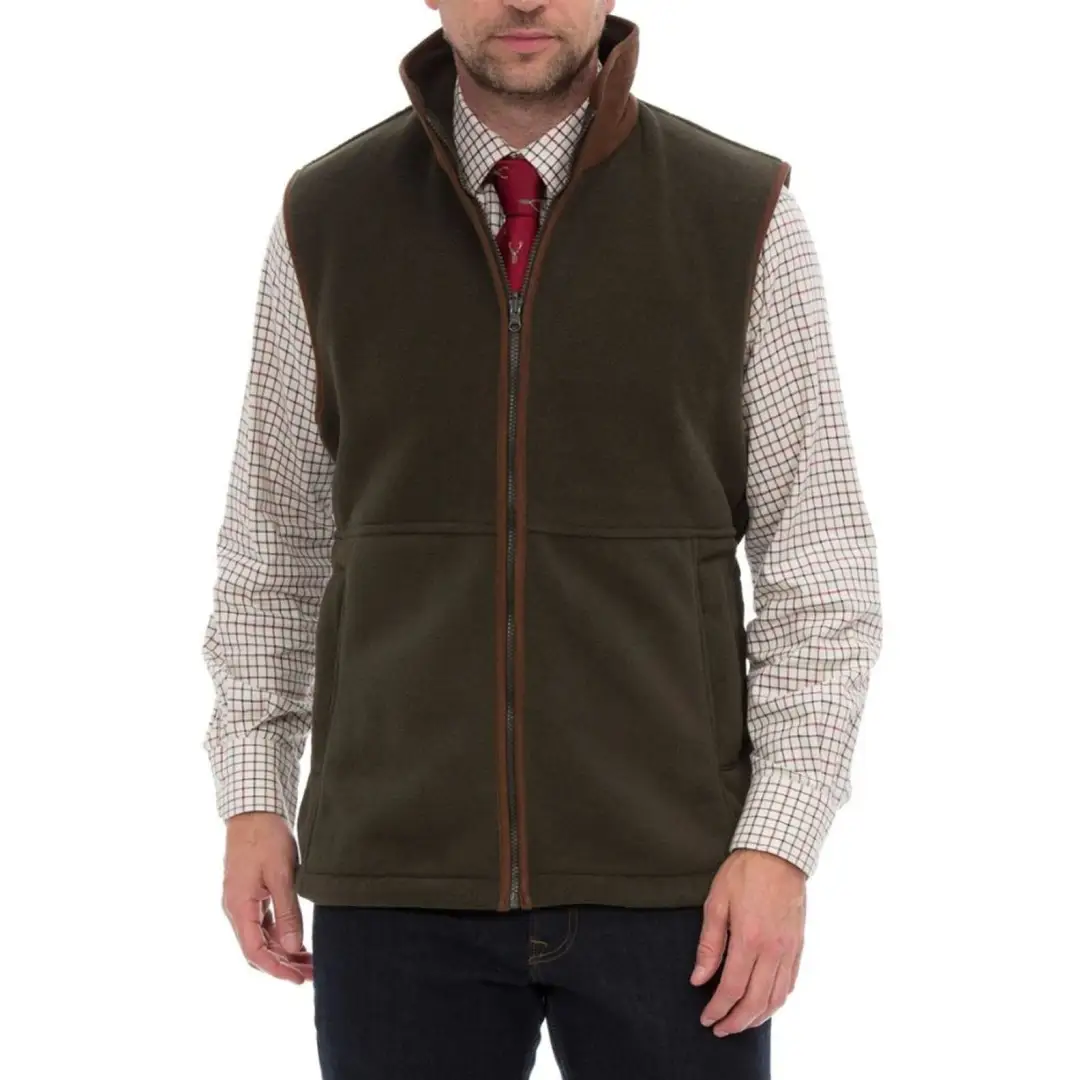 Alan Paine Aylsham Men's Fleece Gilet - Image 4