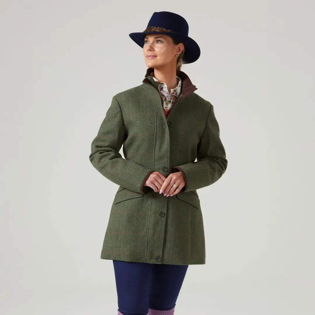 Alan Paine Combrook Ladies Tweed Field Jacket - Image 3