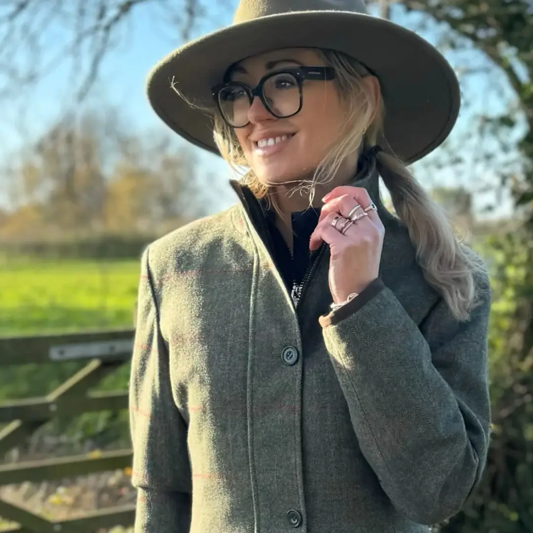 Alan Paine Combrook Ladies Tweed Field Jacket - Image 6