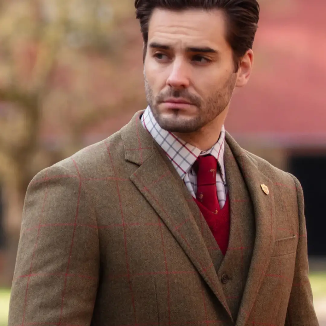 Alan Paine Combrook Mens Tweed Sports Blazer - Image 5