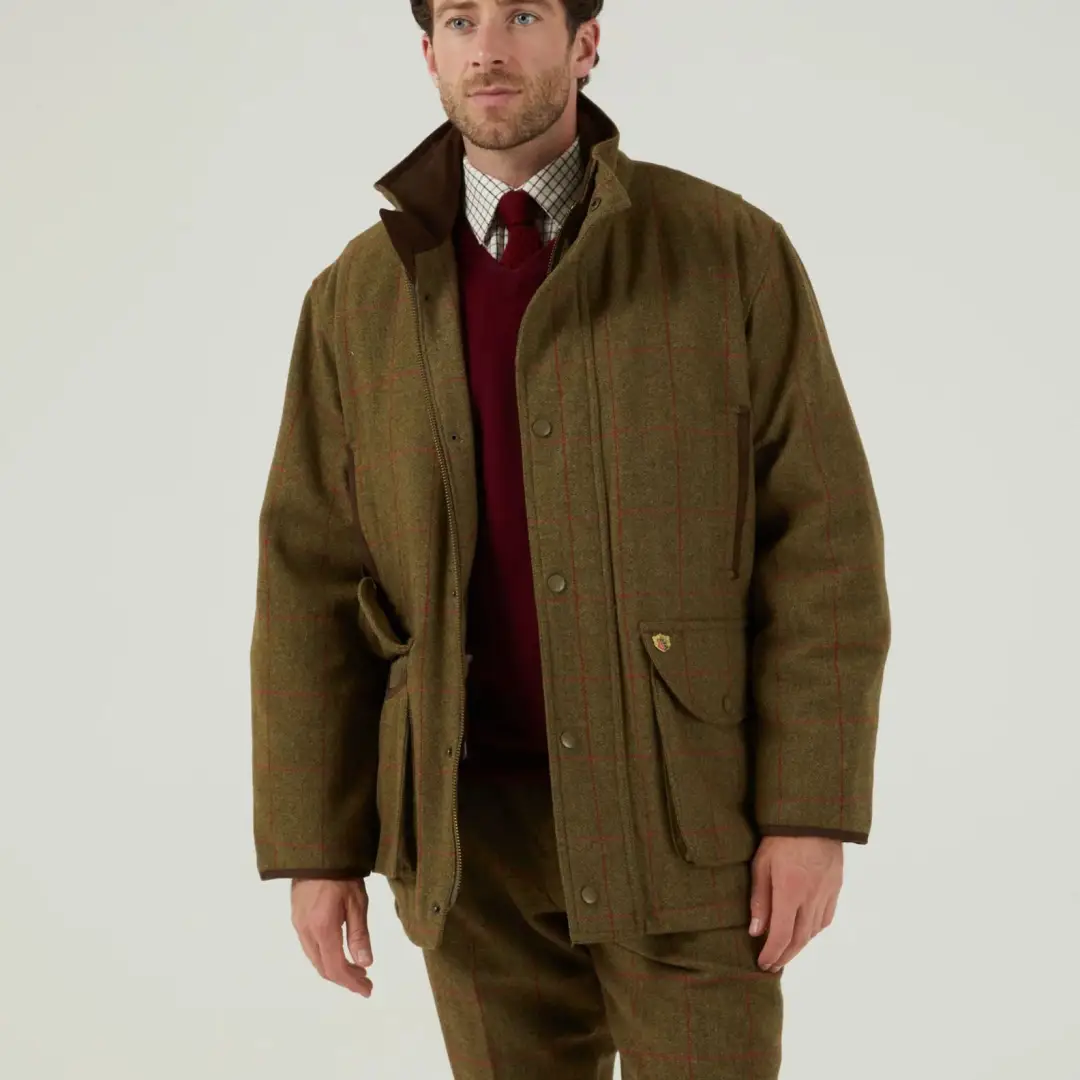 Alan Paine Combrook Men's Tweed Field Coat - Image 5
