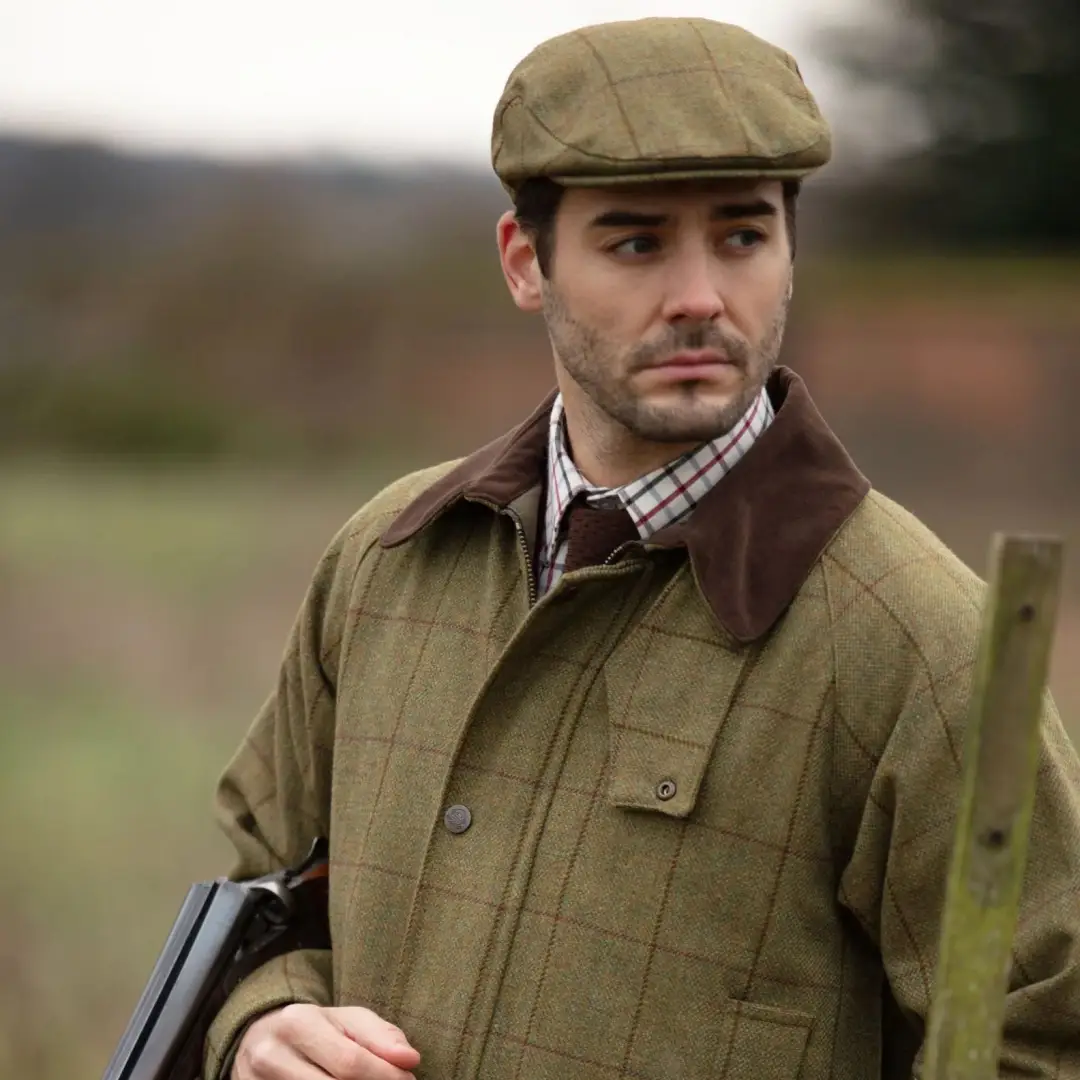 Alan Paine Men's Rutland Waterproof Tweed Coat - Image 10