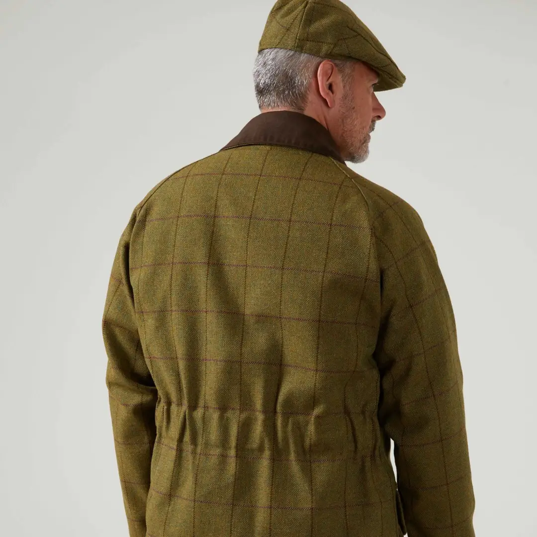 Alan Paine Men's Rutland Waterproof Tweed Coat - Image 8