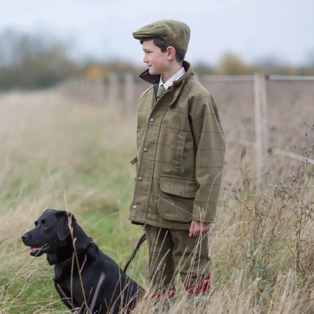 Alan Paine Rutland Kids Tweed Cap - Image 2
