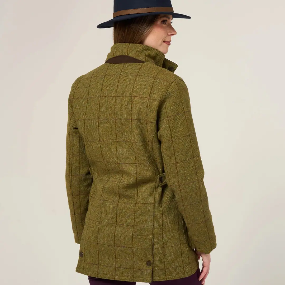 Alan Paine Rutland Ladies Tweed Waterproof Coat - Image 7