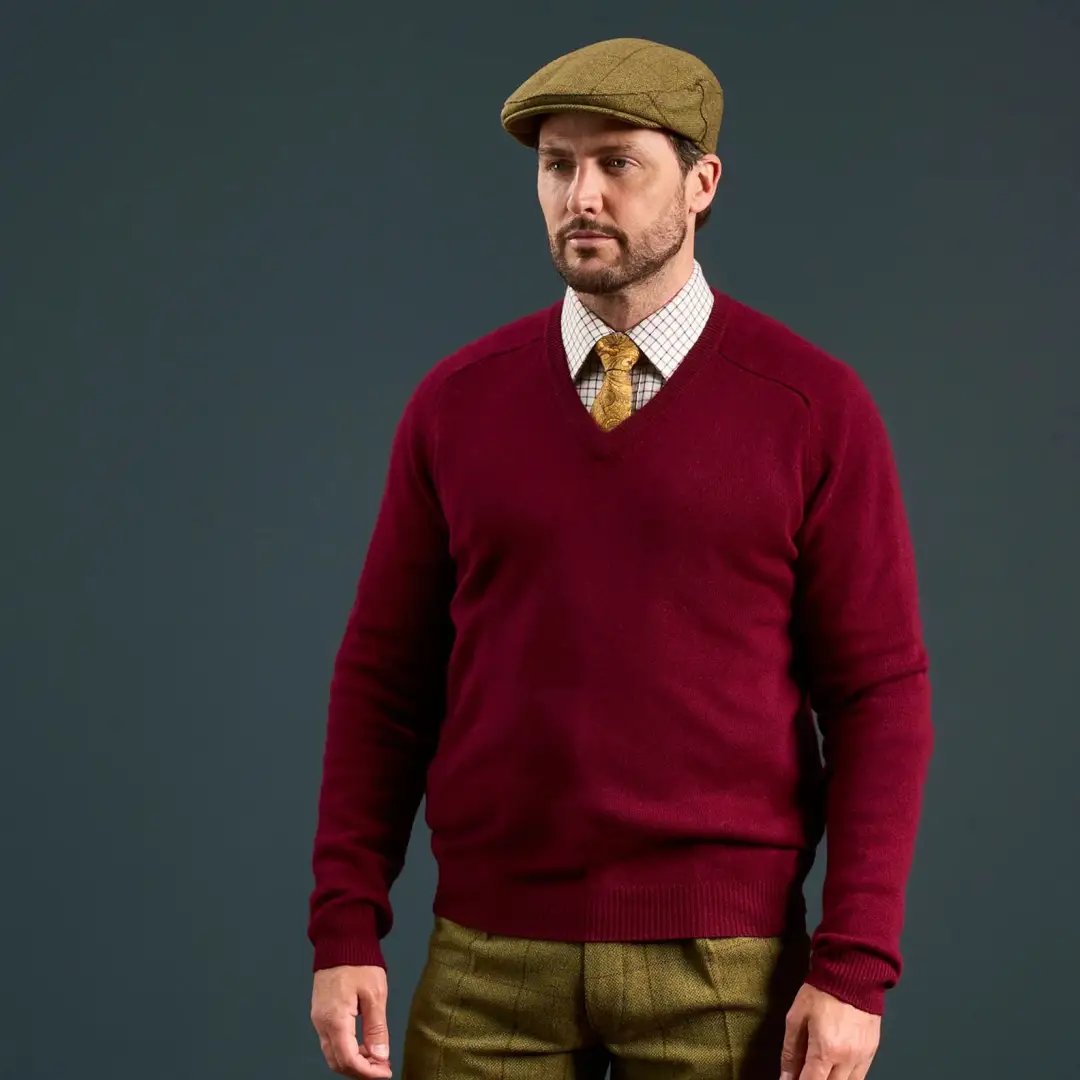 Alan Paine Rutland Men's Tweed Flat Cap - Image 4