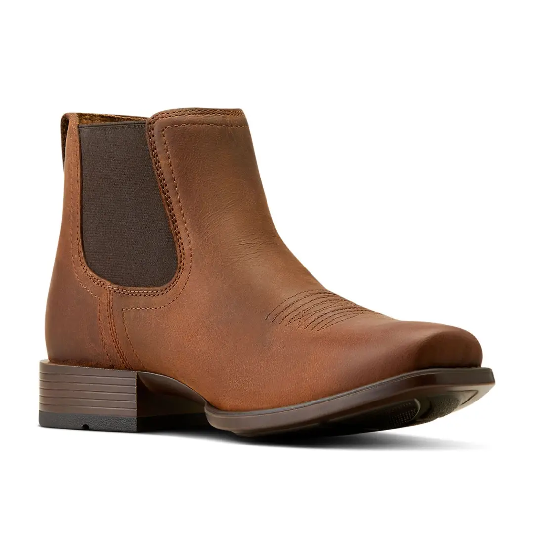 Ariat Mens Booker Ultra Square Toe Western Boots