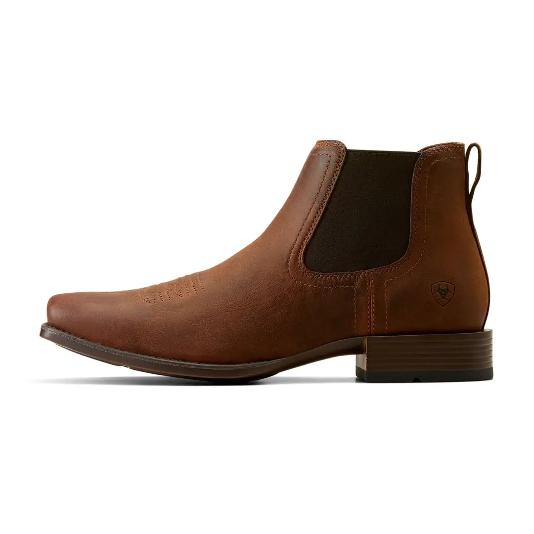 Ariat Mens Booker Ultra Square Toe Western Boots - Image 4