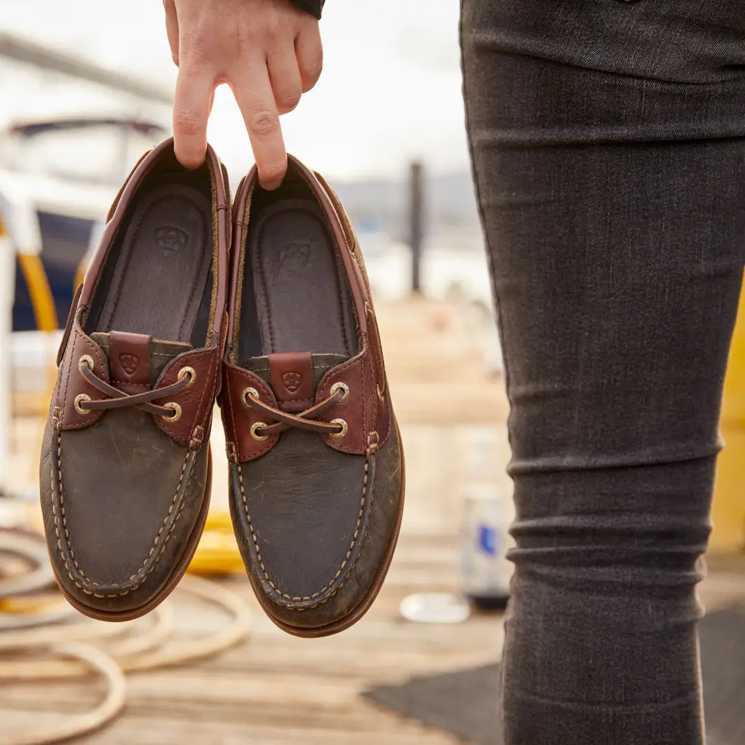 Ariat Womens Antigua Boat Shoes - Image 2