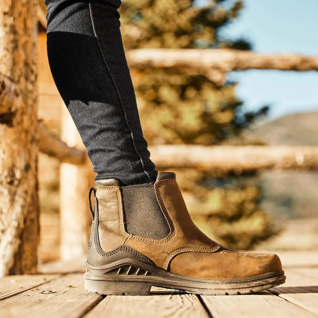 Ariat Womens Barnyard Twin Gore II Waterproof Boots - Image 2
