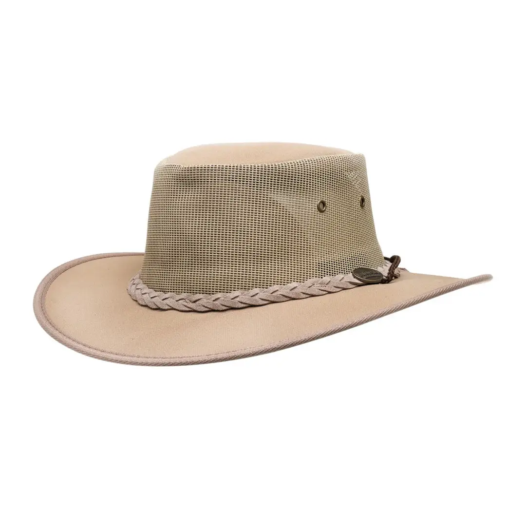 Barmah Drovers Foldaway Cooler Canvas Hat - Image 4