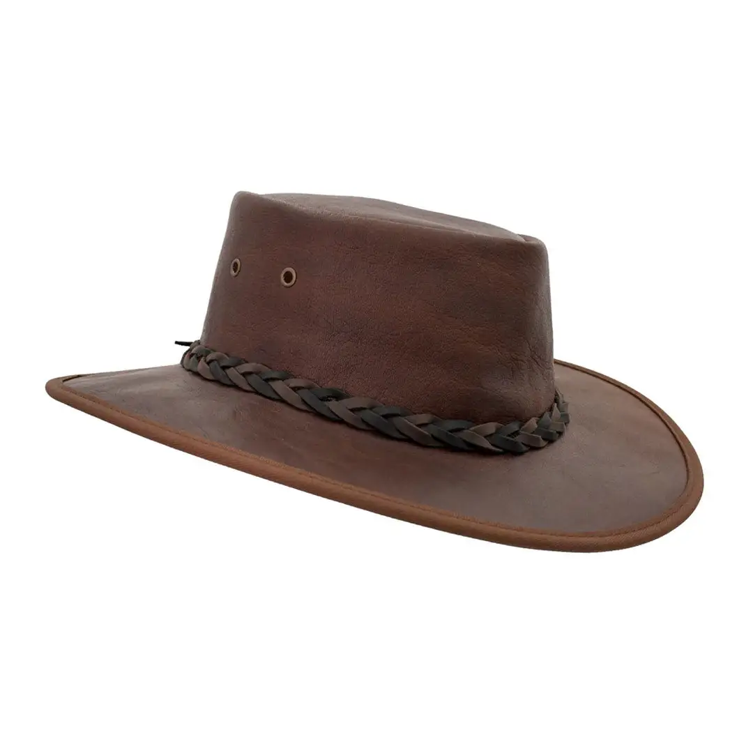 Barmah Squashy Roo Leather Hat - Image 4