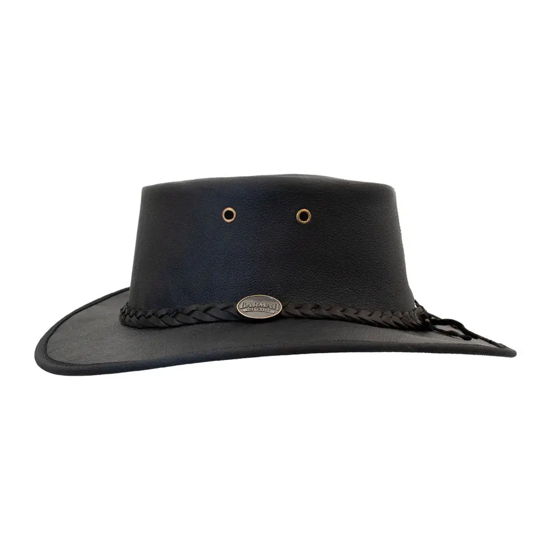 Barmah Sundowner Roo Leather Hat - Image 8