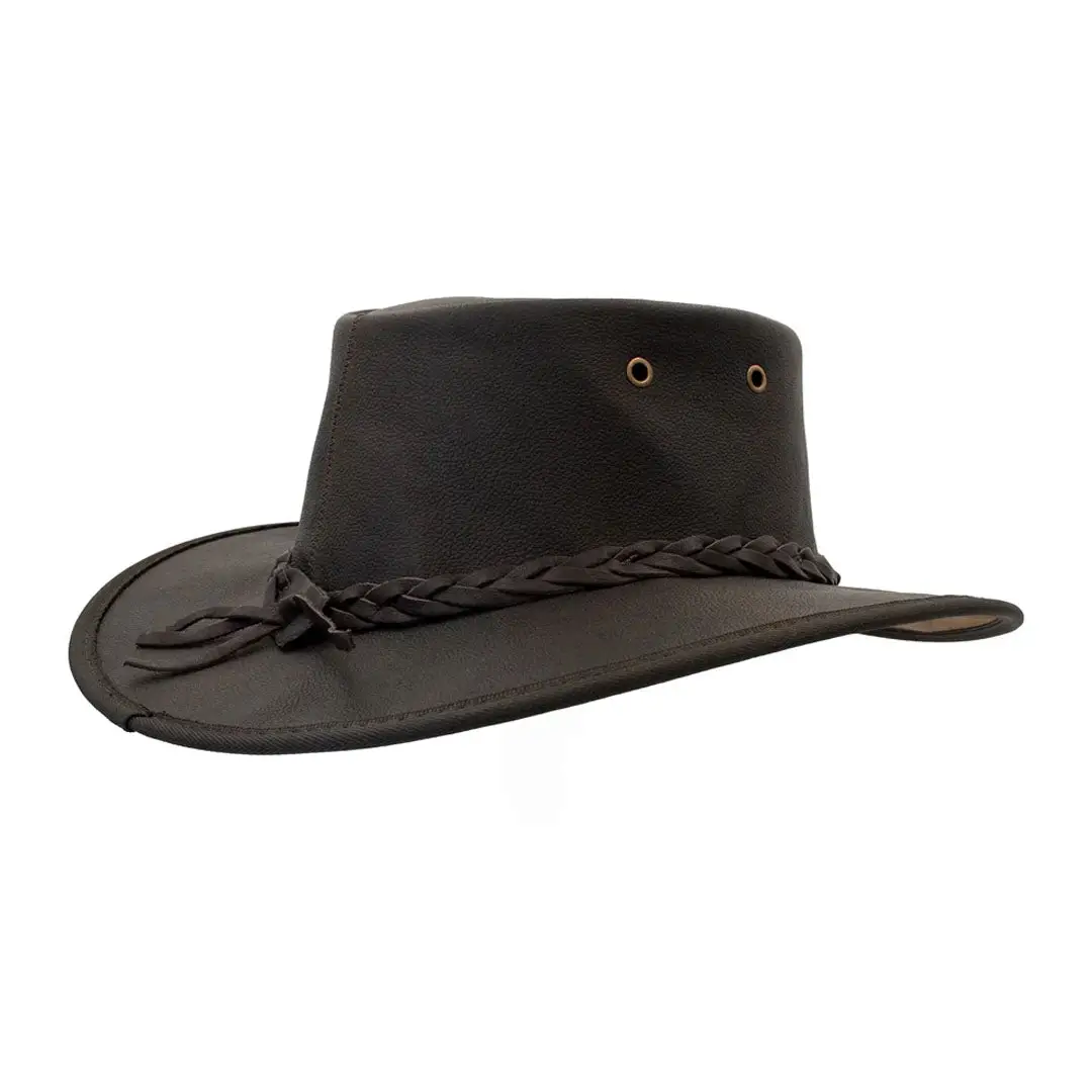 Barmah Sundowner Roo Leather Hat - Image 4