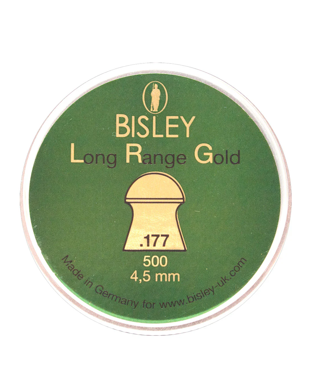 Bisley Long Range Gold .177 Tin of 500
