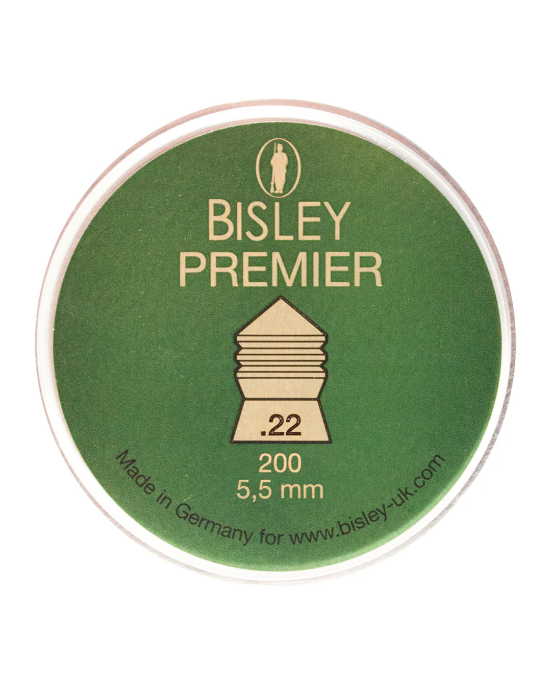 Bisley Premier .22 Pellets Tin of 200