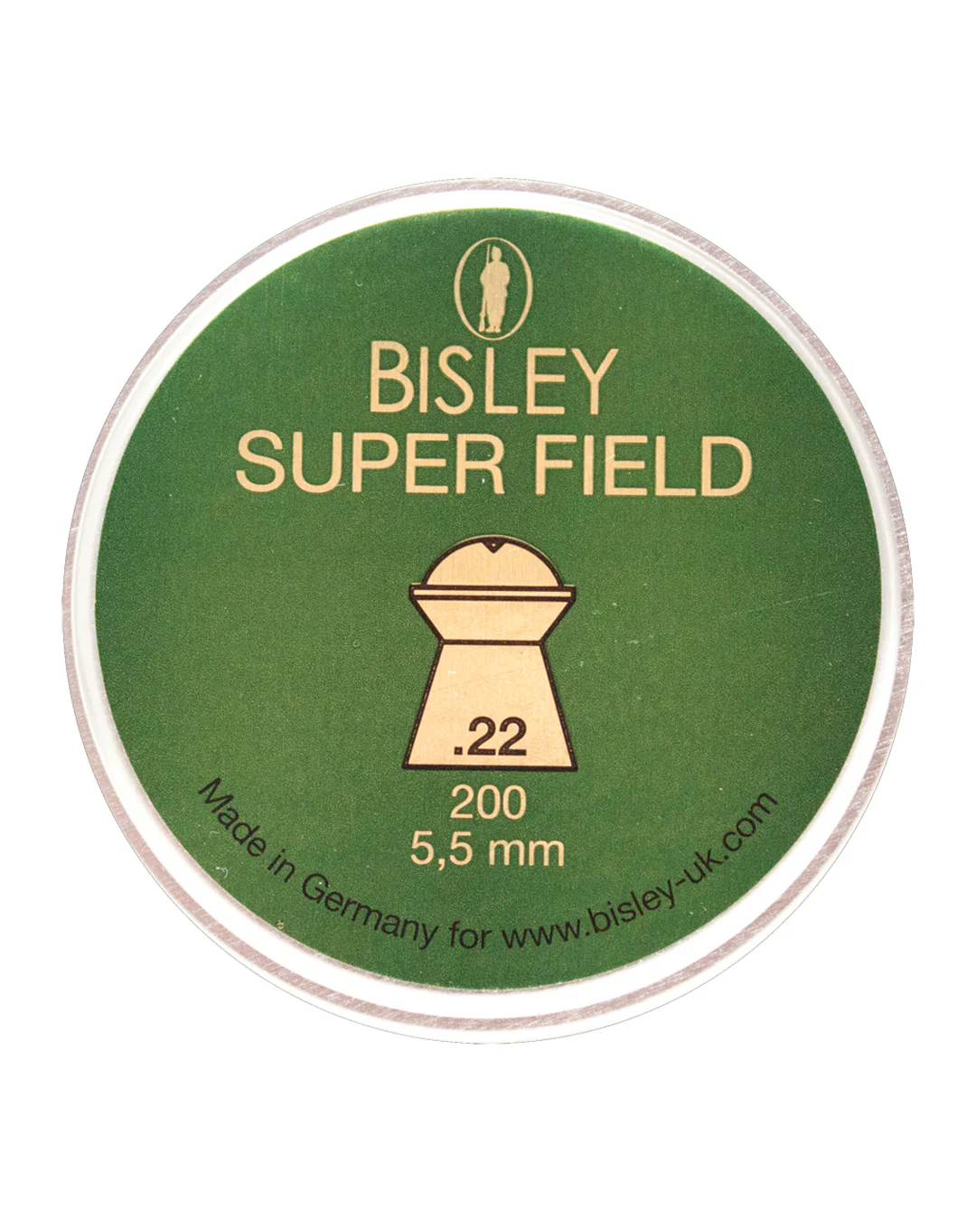 Bisley Superfield .22 Tin of 200