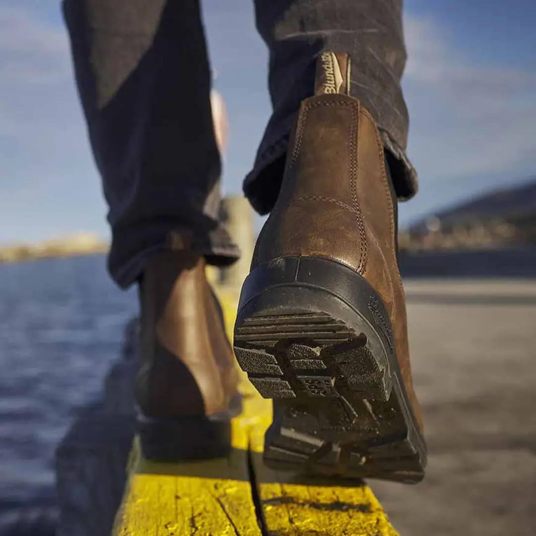 Blundstone 1609 Antique Brown Chelsea Boots - Image 2