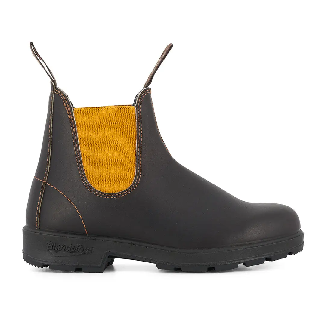 Blundstone 1919 Brown / Mustard Chelsea Boots - Image 3