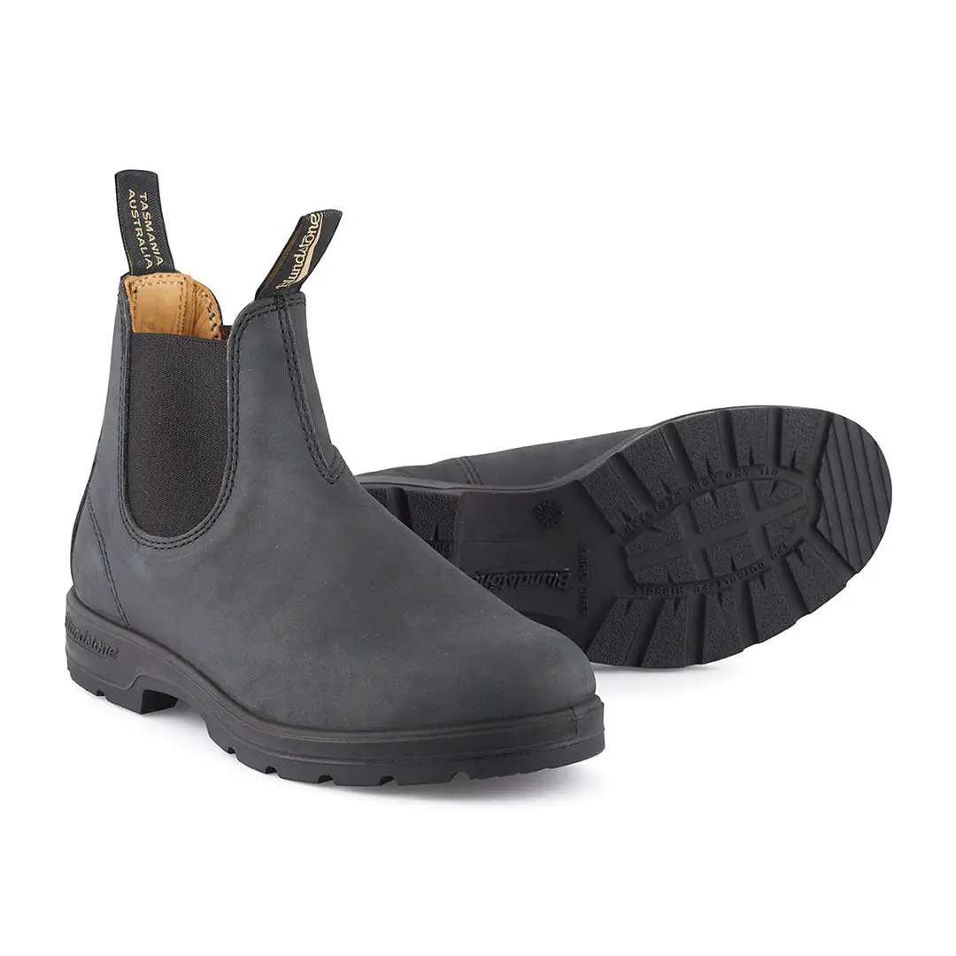 Blundstone 587 Rustic Black Chelsea Boots - Image 2
