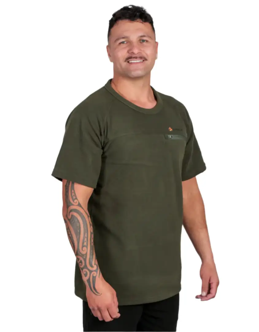 Bushbuck Vertex Fleece Tee - Image 3