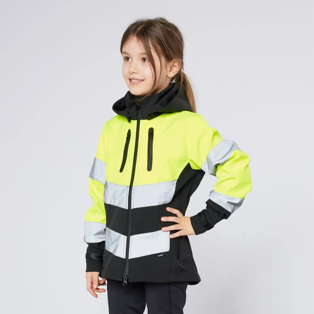 Cameo Junior Hi Viz Jacket - Image 2