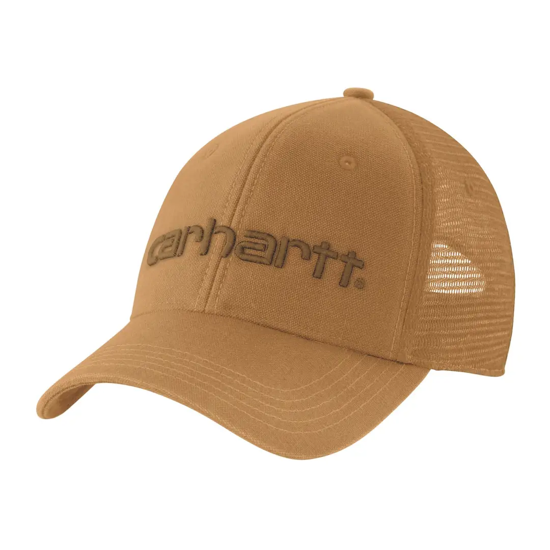 Carhartt Canvas Mesh-Back Logo Graphic Cap