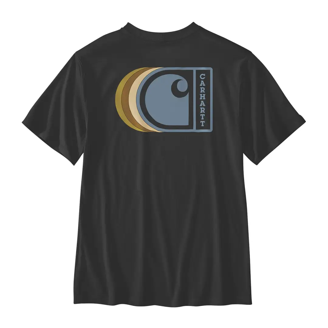 Carhartt Relaxed Fit Lightweight Short-Sleeve Graphic T-Shirt - Image 2