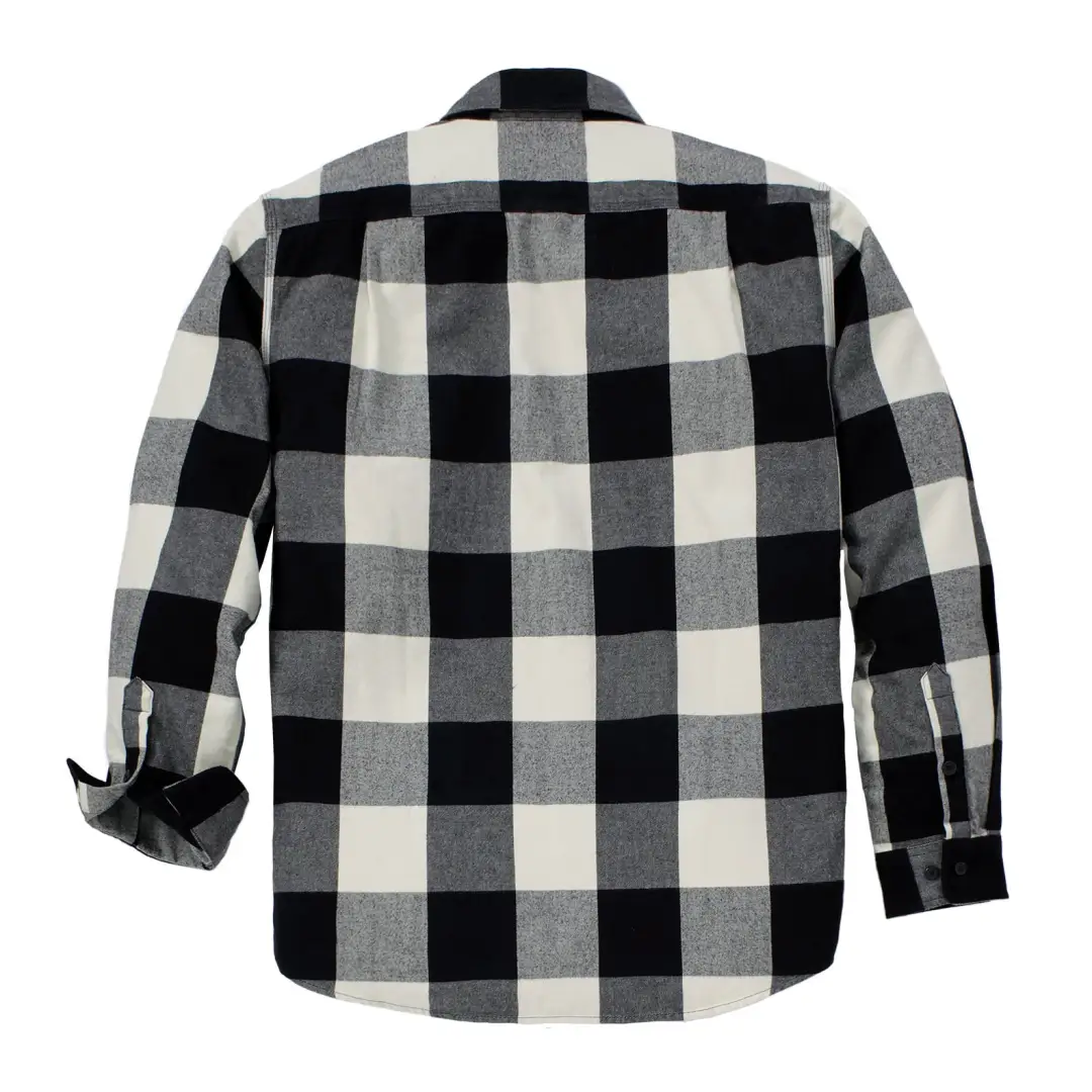 Carhartt Loose Fit Heavyweight Flannel Long-Sleeve Plaid Shirt - Image 4