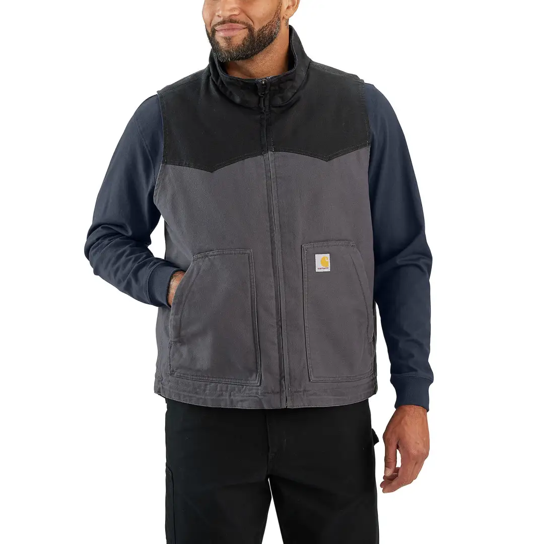 Carhartt Montana Rugged Flex Relaxed Fit Duck Gilet - Image 2