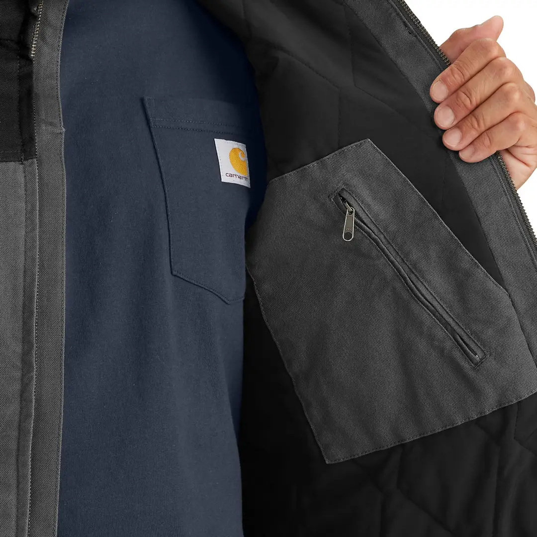 Carhartt Montana Rugged Flex Relaxed Fit Duck Gilet - Image 8