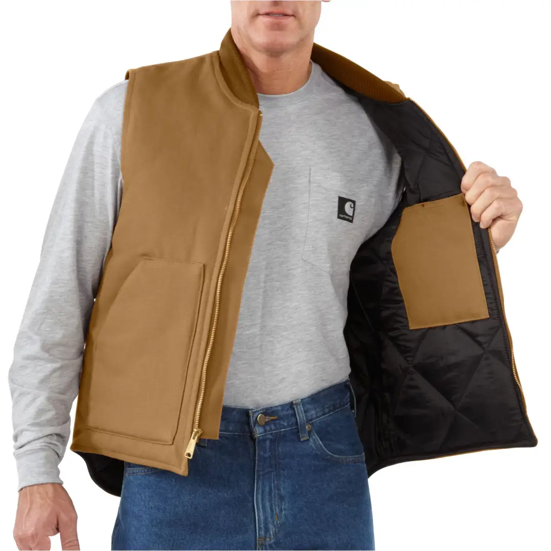 Carhartt Iconic V01 Firm Duck Gilet - Image 2