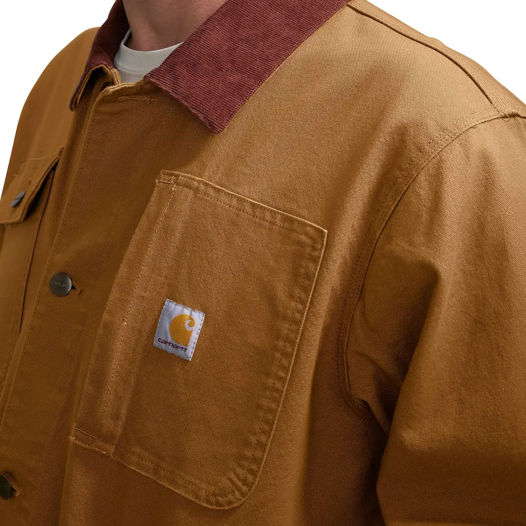 Carhartt Iconic C01 Rugged Flex Duck Chore Coat - Image 4