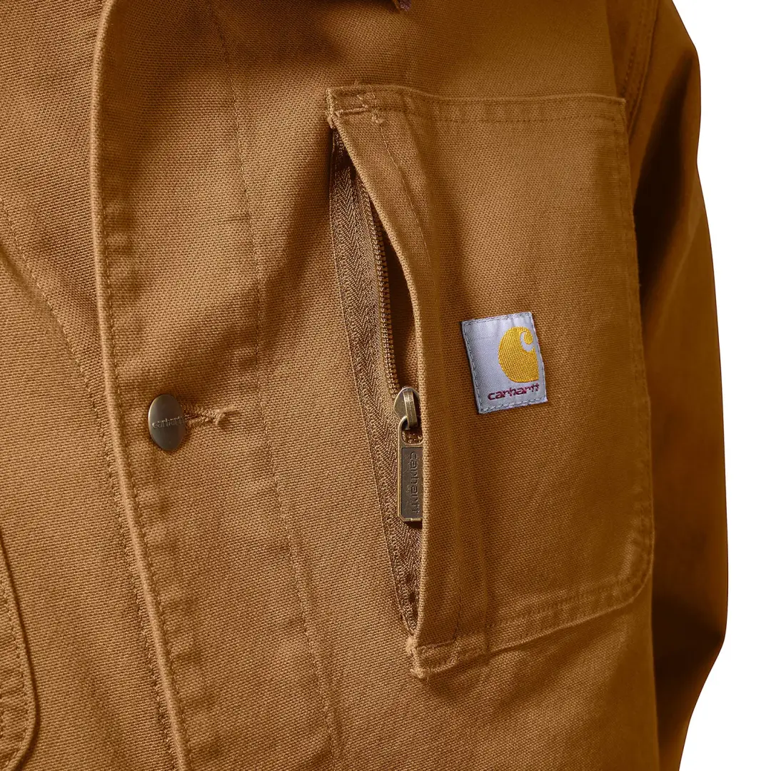 Carhartt Iconic C01 Rugged Flex Duck Chore Coat - Image 7