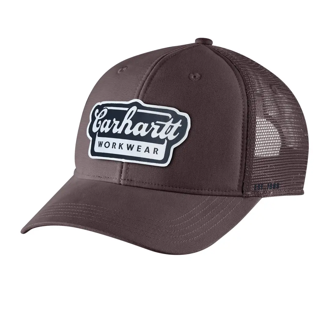 Carhartt Rugged Flex Twill Mesh-Back Script Patch Cap