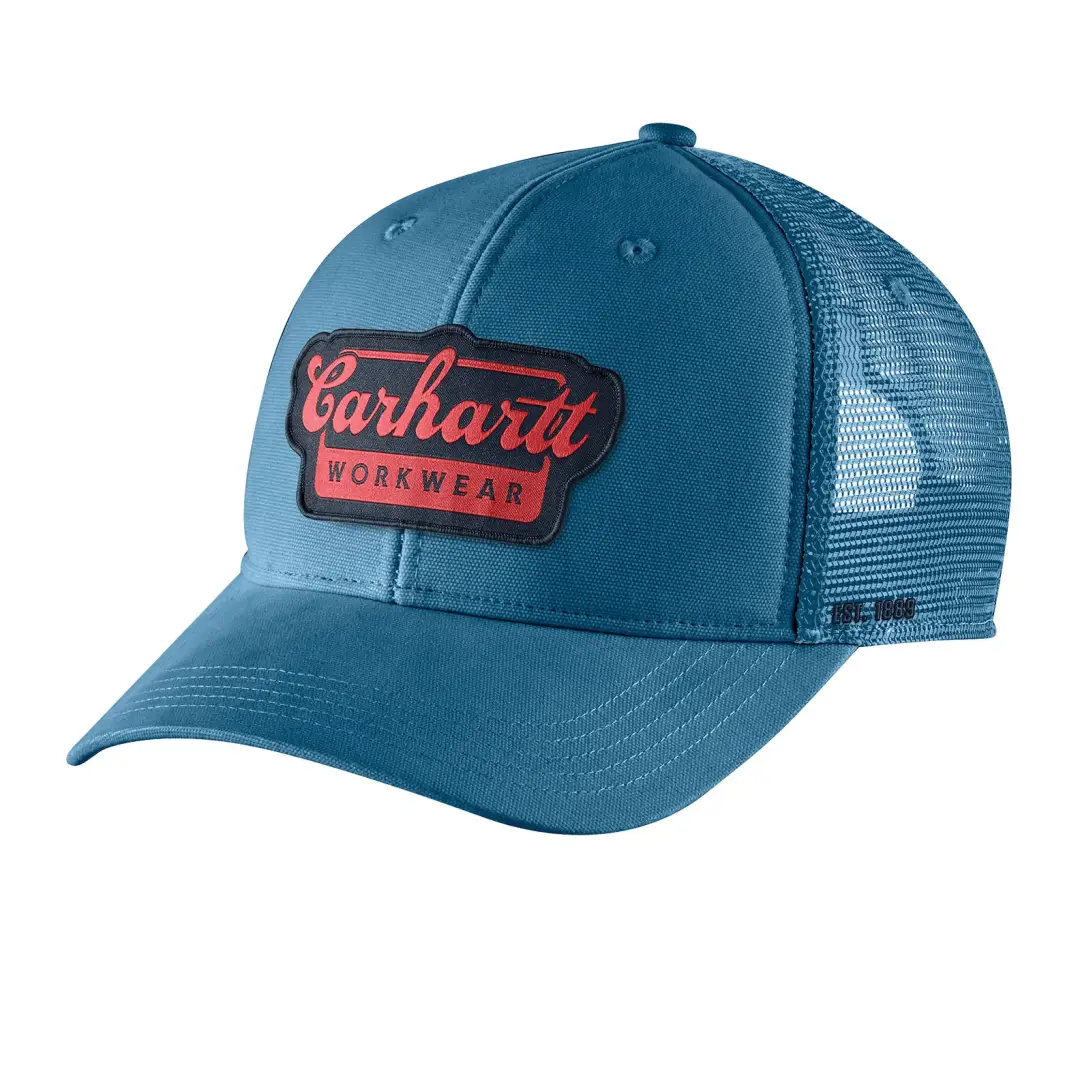 Carhartt Rugged Flex Twill Mesh-Back Script Patch Cap
