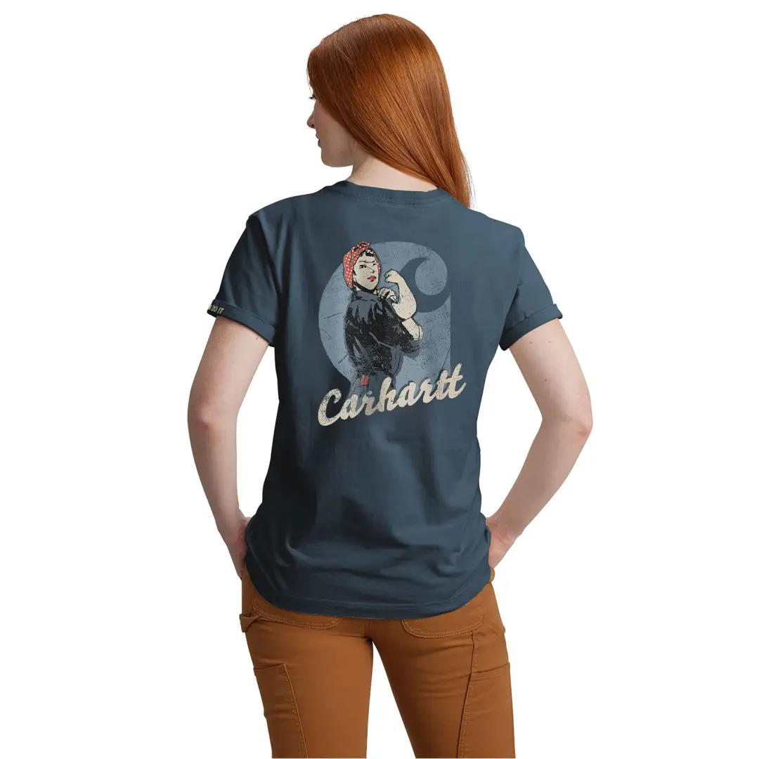 Carhartt Women's Dearborn Rosie Pocket T-Shirt - Image 2