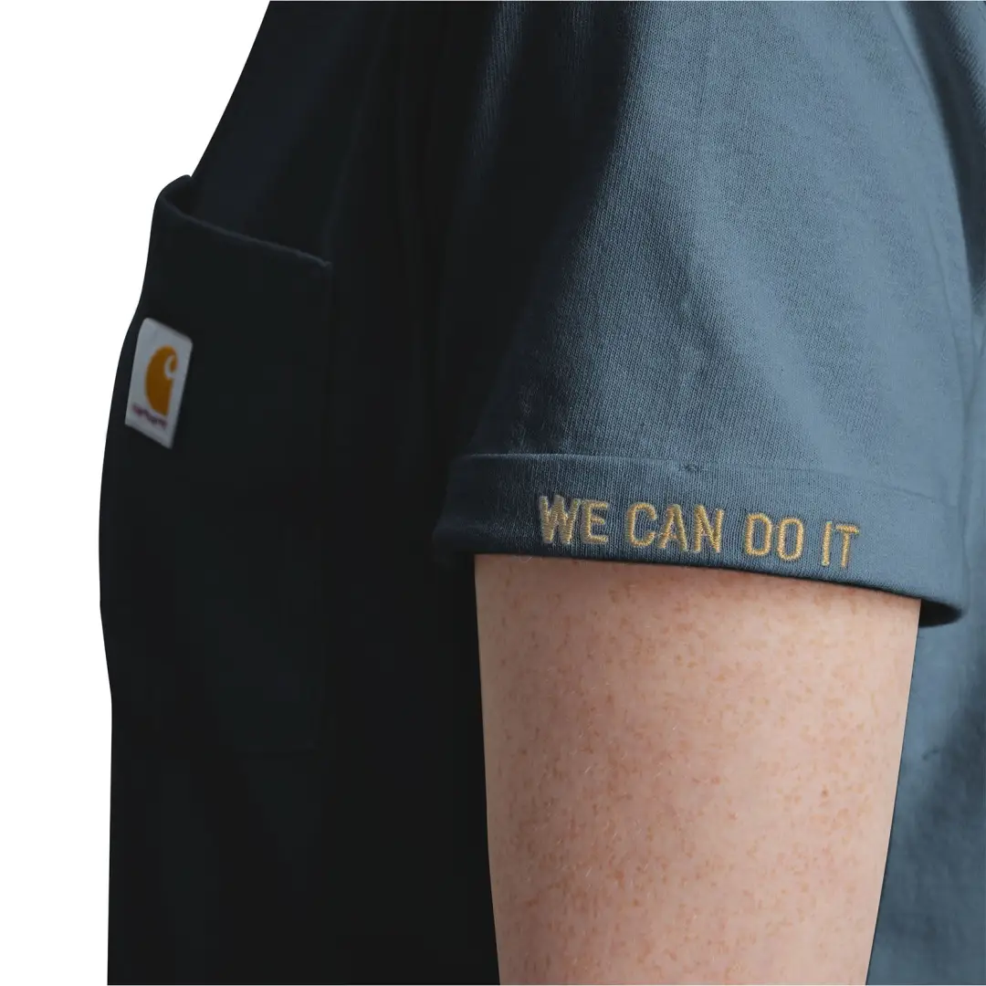 Carhartt Women's Dearborn Rosie Pocket T-Shirt - Image 5