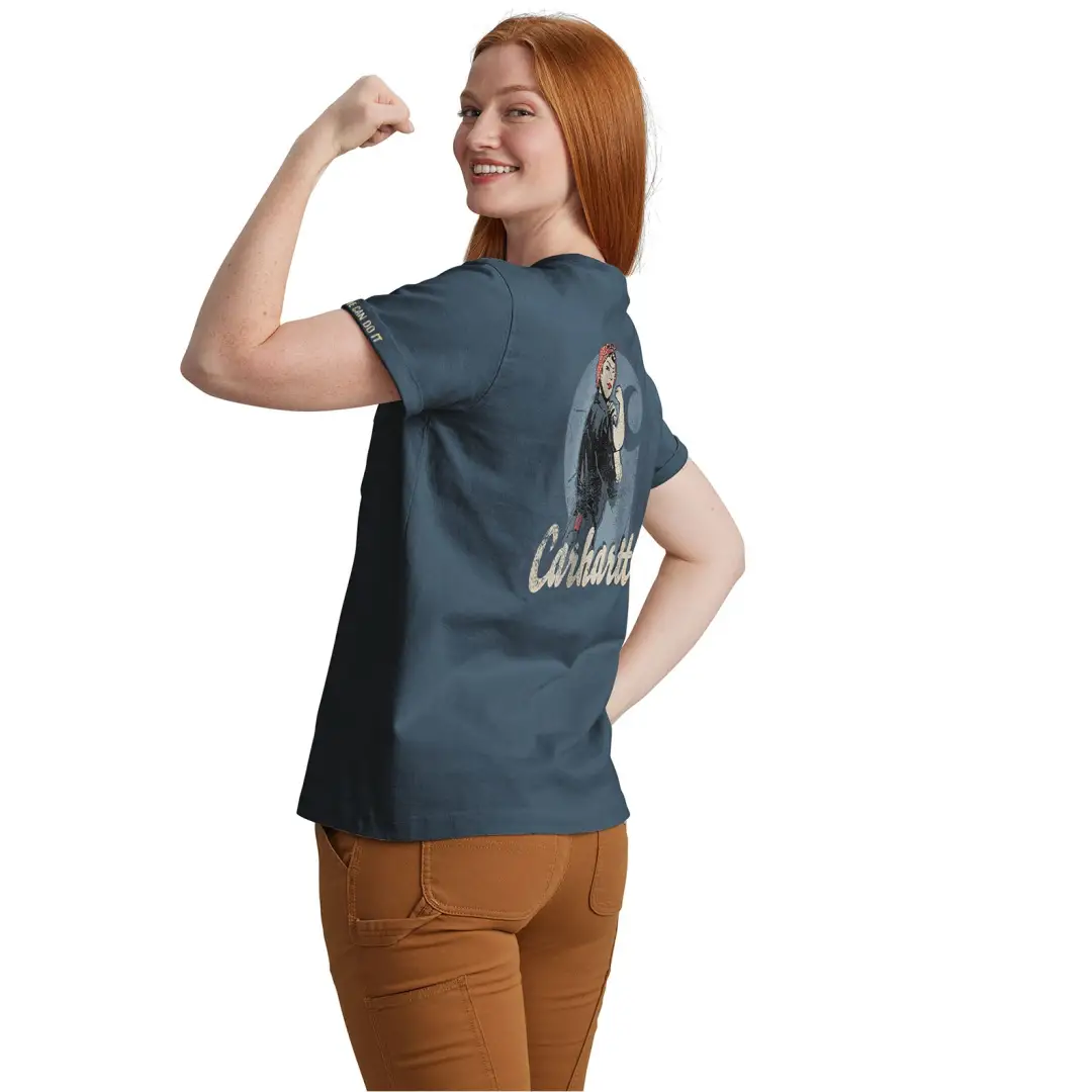 Carhartt Women's Dearborn Rosie Pocket T-Shirt - Image 6