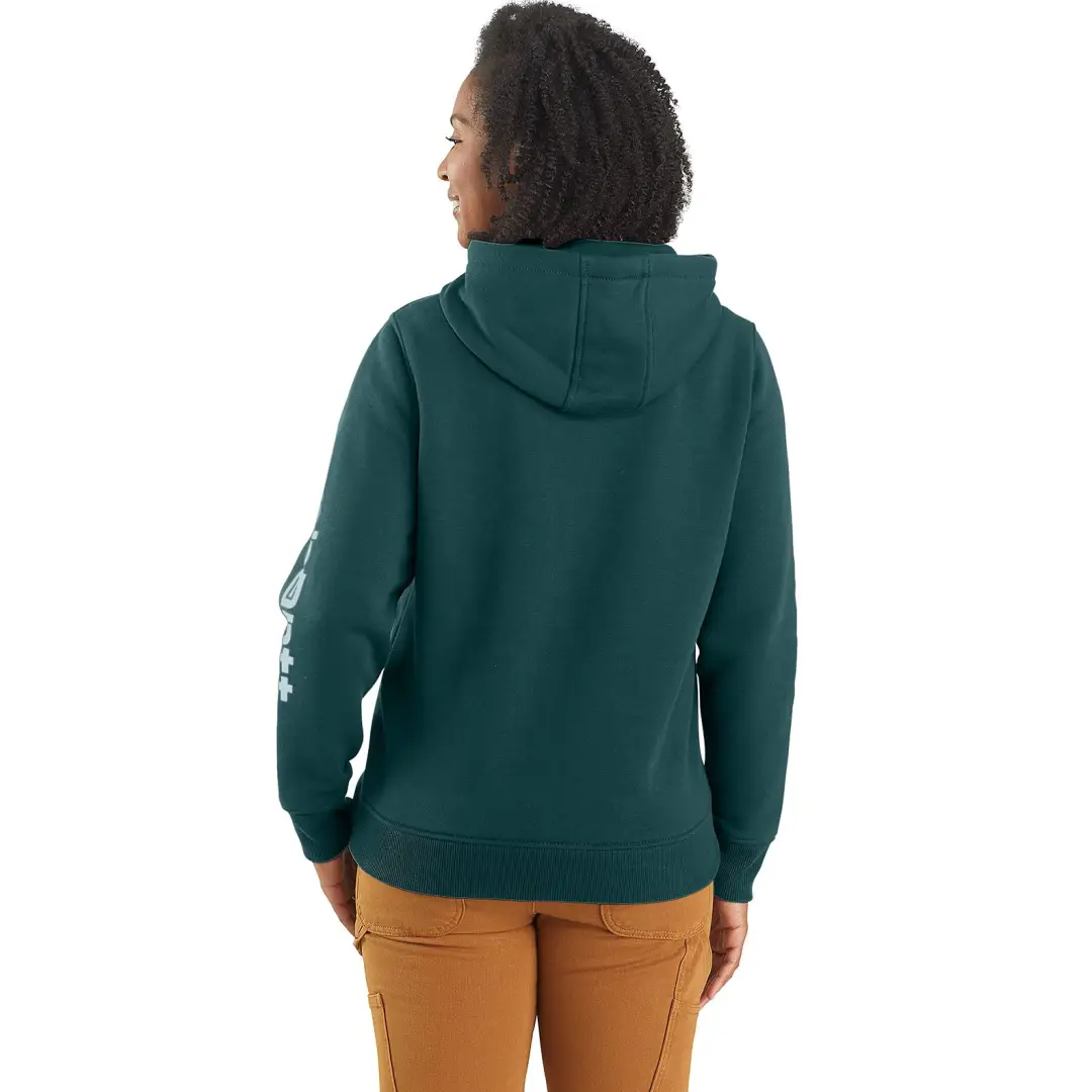 Carhartt Womens Iconic Clarksburg Logo Sweatshirt - Image 3