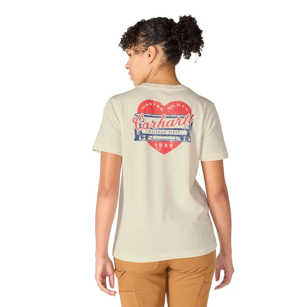 Carhartt Womens Relaxed Heritage T-Shirt - Image 2