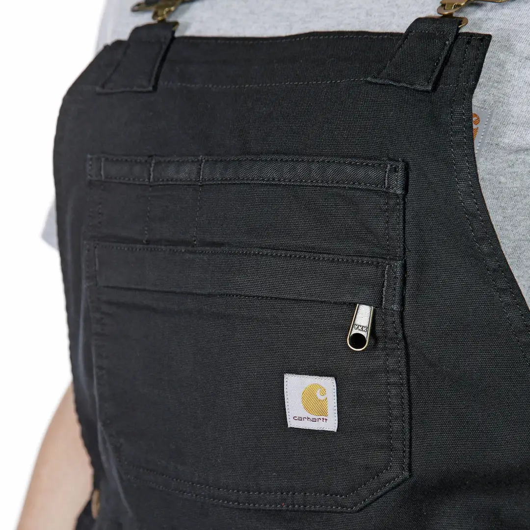 Carhartt Womens Ashland Dungaree Shorts - Image 3