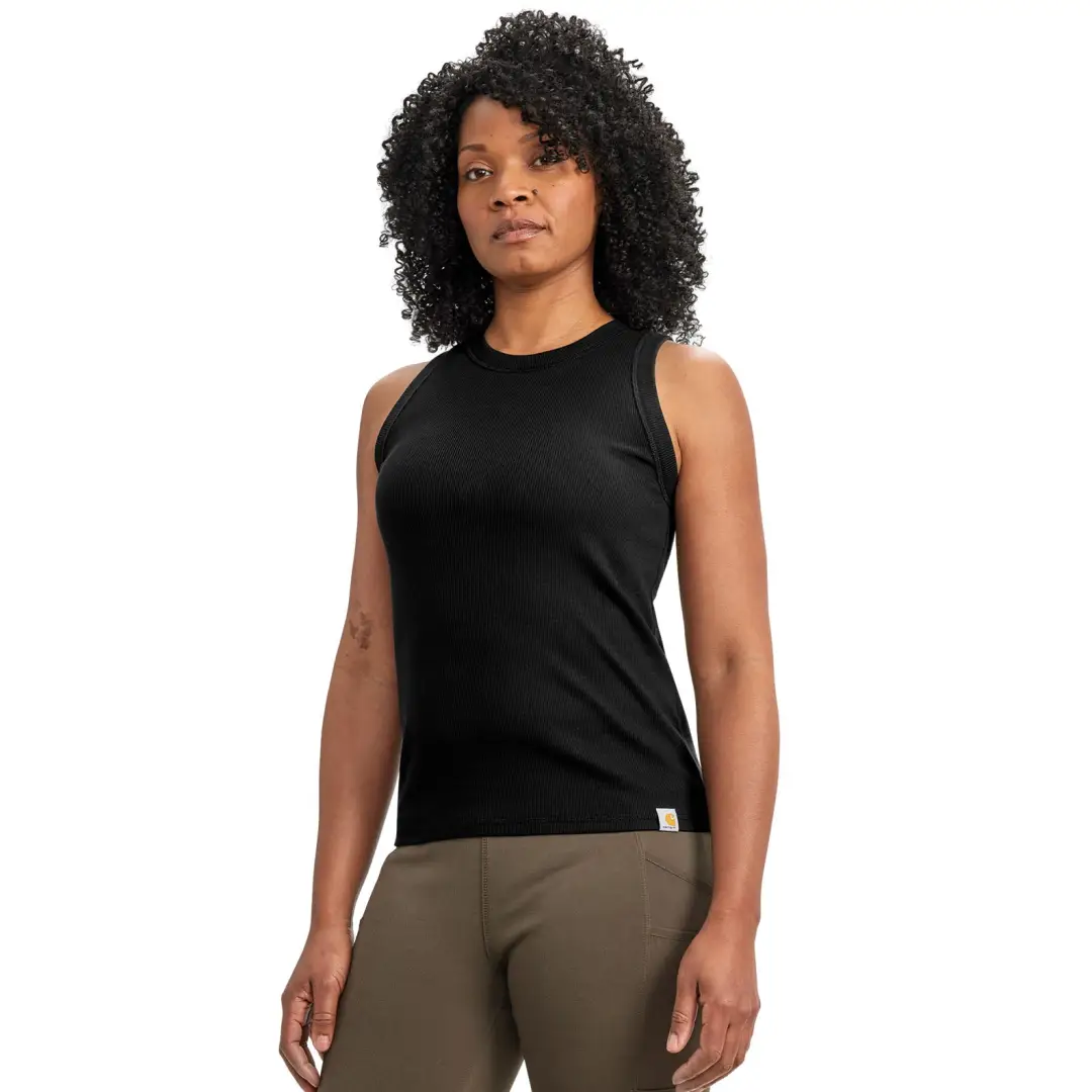 Carhartt Womens TENCEL™ Fitted Ribbed Tank - Image 2