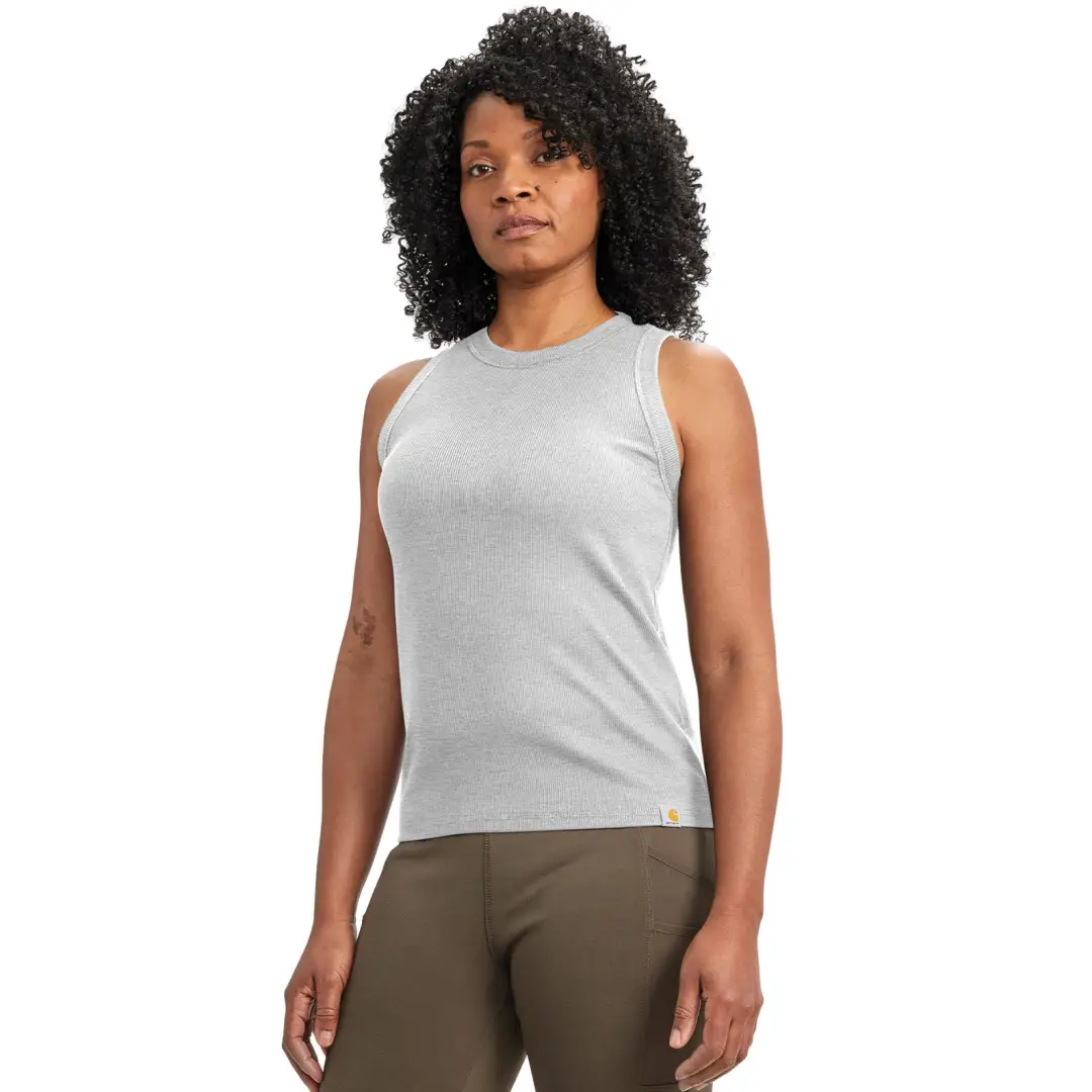Carhartt Womens TENCEL™ Fitted Ribbed Tank - Image 2